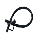 Black Ribbed  Sounding Rod