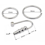 Ring of Pleasure 2" Plug With Rings