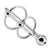 Adventures of Fuckleberry Finn 3" Plug With Rings