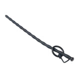 Black Ribbed  Sounding Rod