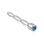 Pleasure Pole 3" Crystal Plug