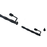 Black Ribbed  Sounding Rod