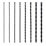 Black Dreads Silicone Sounding 8-Piece Set