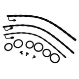 Black Ribbed  Sounding Rod