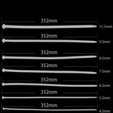 Silky White Silicone Catheter Urethral Sounds