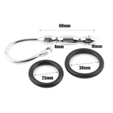 Loaded Sex Pistol 2" Large Plug With Silicone Rings